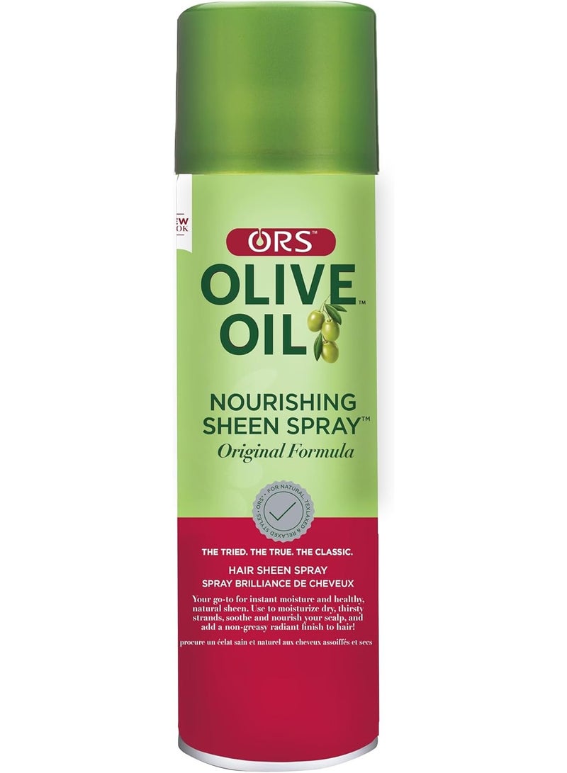 ORS Olive Oil Hair Sheen Spray 450ml - Image 1