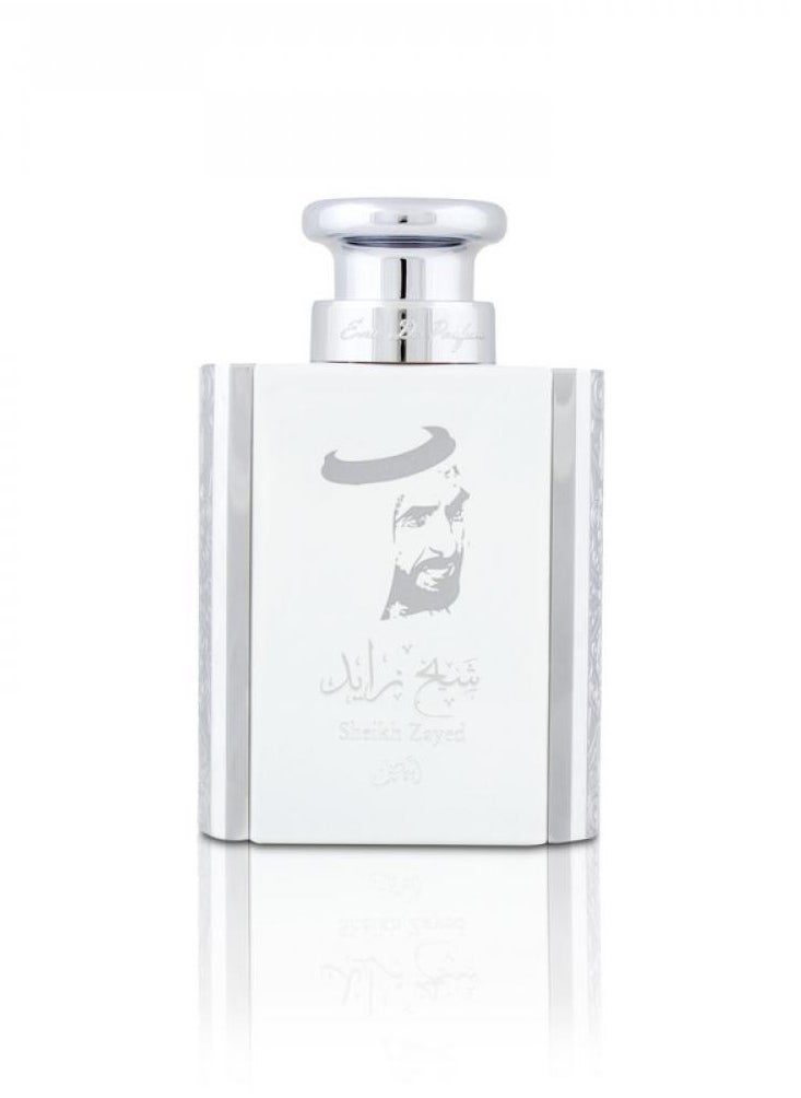 Mamlakat Al Oud - Sheikh Zayed White Eau De Parfum for men -100ml - Image 1