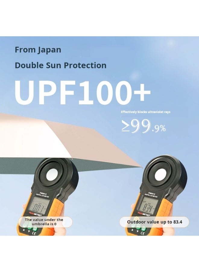 Flux Sunscreen Umbrella Compact and Portable Sunscreen Umbrella Anti UV Sunscreen Umbrella Mini Ultra Light Capsule Umbrella - Image 4