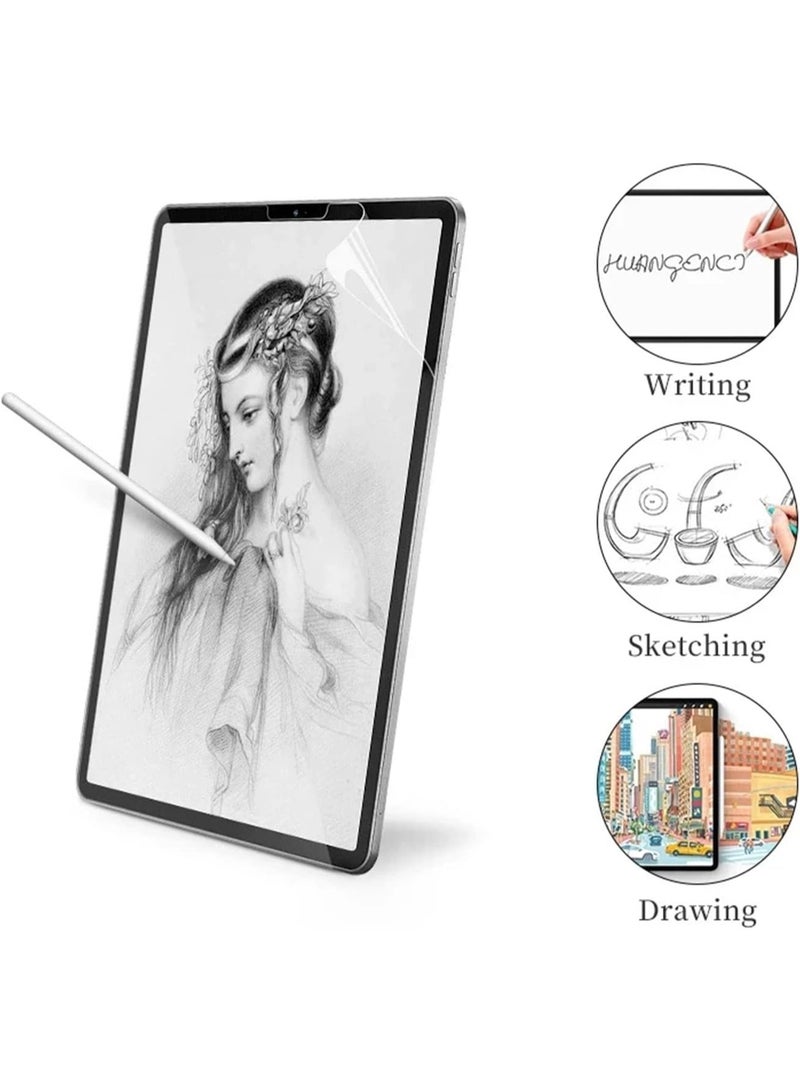 1Pack Paper-Feel Screen Protector for 2025/2024 iPad Pro 13 M5/M4 and iPad Air 13" M4/M3/M2 2026/2025/2024 - Matte Anti-Glare Film, Reusable Detachable Layer for Natural Writing/Drawing - Image 3