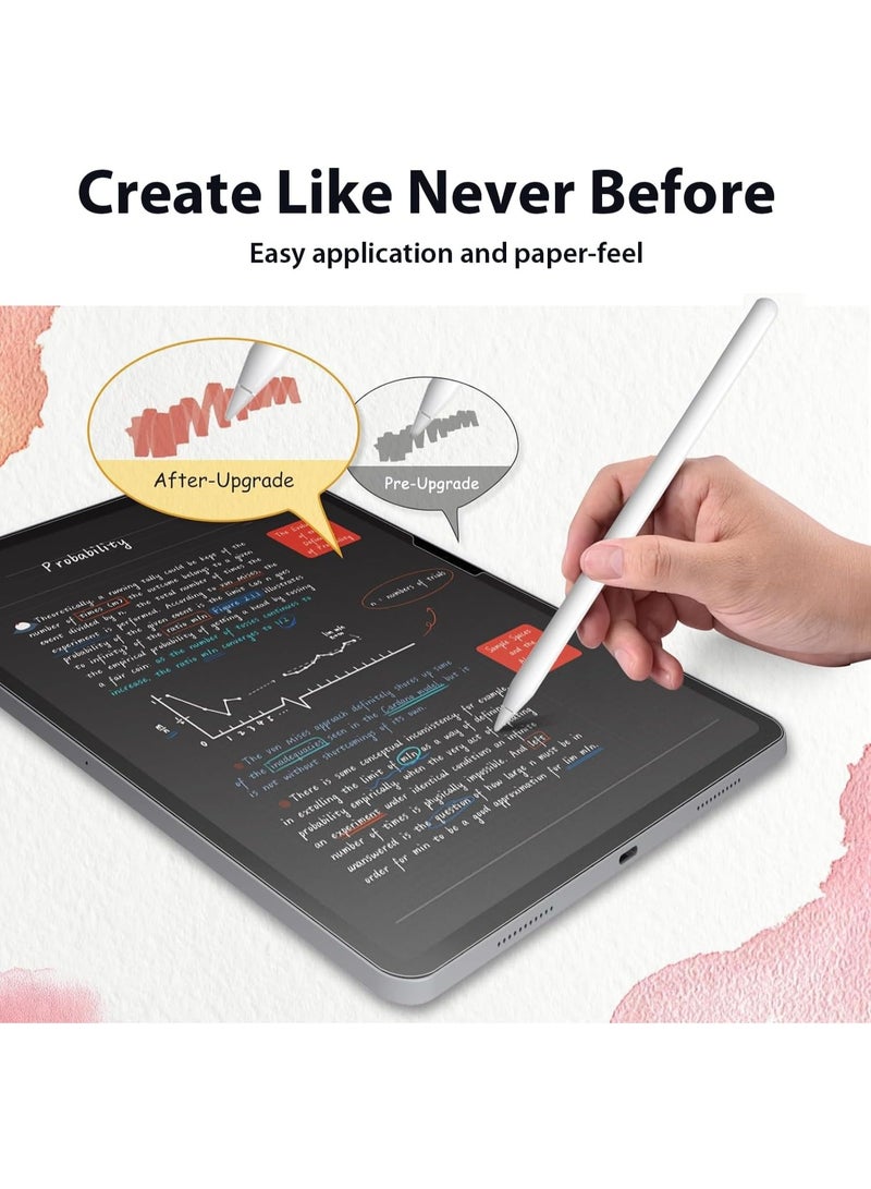 1Pack Paper-Feel Screen Protector for 2025/2024 iPad Pro 13 M5/M4 and iPad Air 13" M4/M3/M2 2026/2025/2024 - Matte Anti-Glare Film, Reusable Detachable Layer for Natural Writing/Drawing - Image 5