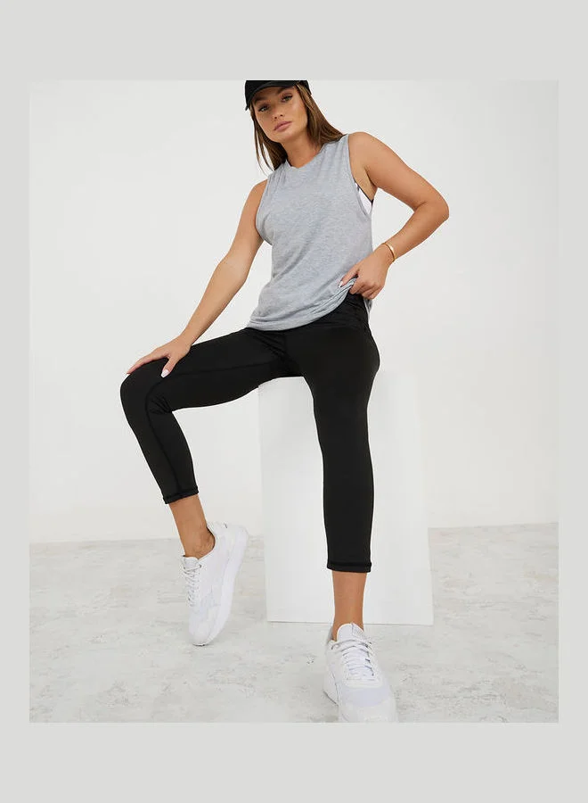 Styli Active Pack of 2 - Sleeveless Low Armhole Jersey Vest