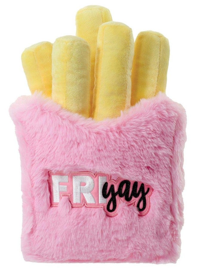 iscream Foodie Fun Plush 10" French Fries 6-Piece Set with Embroidered Accents - Image 1