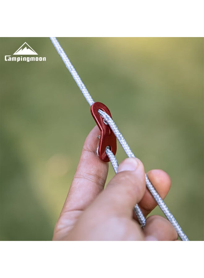 Campingmoon Windproof Rope, Tarp Tent Ground Stake, Outdoor Camping Fixing Rope, Reflective Rope, Auxiliary Wind Rope - Image 2