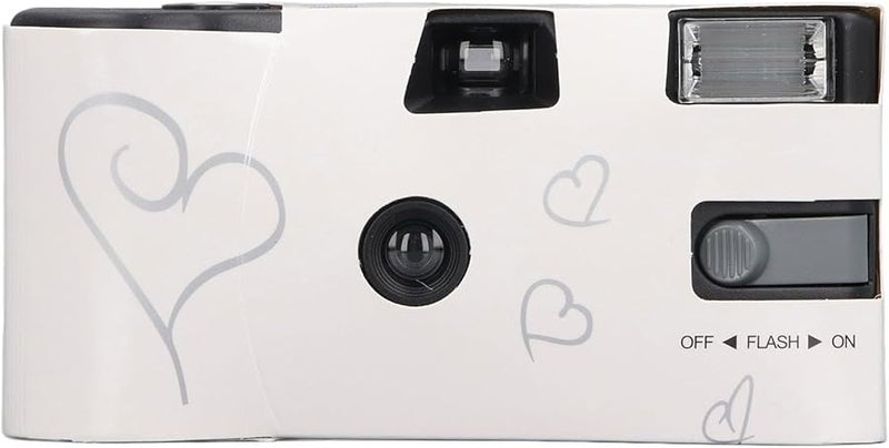 35MM Film Camera with 16 Color Films Manual Setting Built in Flash 900mAh Battery for Travel - Image 1