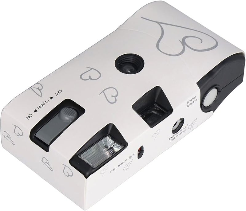 35MM Film Camera with 16 Color Films Manual Setting Built in Flash 900mAh Battery for Travel - Image 3