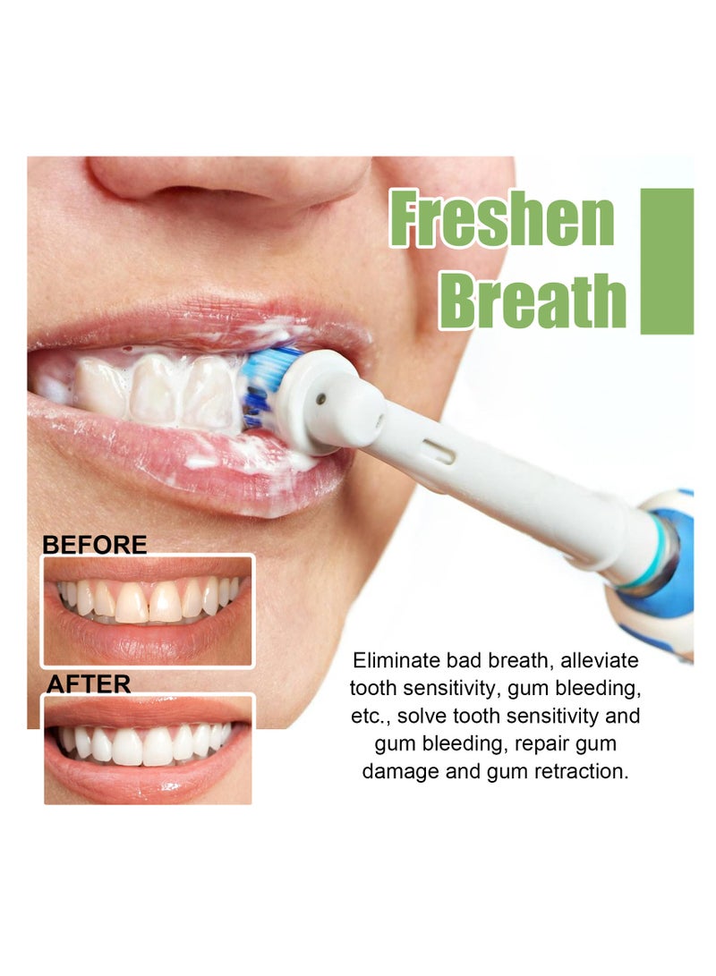 إيلهو 10 قطعة أمبولة مجموعة جوهر الأسنان إزالة حجر الأسنان تبييض الأسنان ، والقضاء على رائحة الفم الكريهة - Image 2