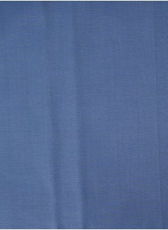 Home-Tex Design 3 Piece Hometex Design King Size Dyed Flat Sheet Set Blue - 1 Flat Sheet (240x260 cm)+ 2 Pillow Covers (50x75 cm)  - Image 5