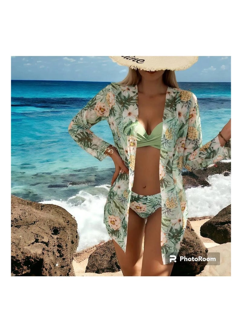 SoBe Push Up Bikini Set 3 pcs With Pareo  - Image 1