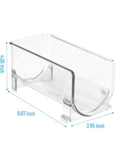 Y&D Set of 2 Stackable Wine Storage Rack, Holds Bottles Counter Top Holder  - Image 2