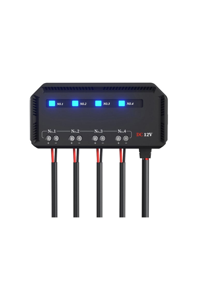 Generic - 12V Universal Automotive Moto Fuse Box with 20A Capacity, LED Indicator Light, Heat Resistant Fuse Holder for Cars and Motorcycles. - Image 1