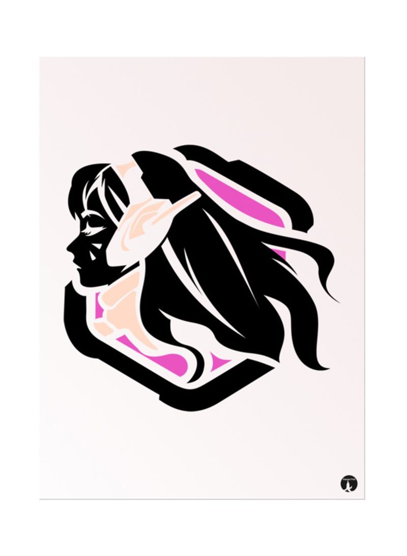 RKN Metal Plate Of The Video Game Overwatch Poster Multicolour