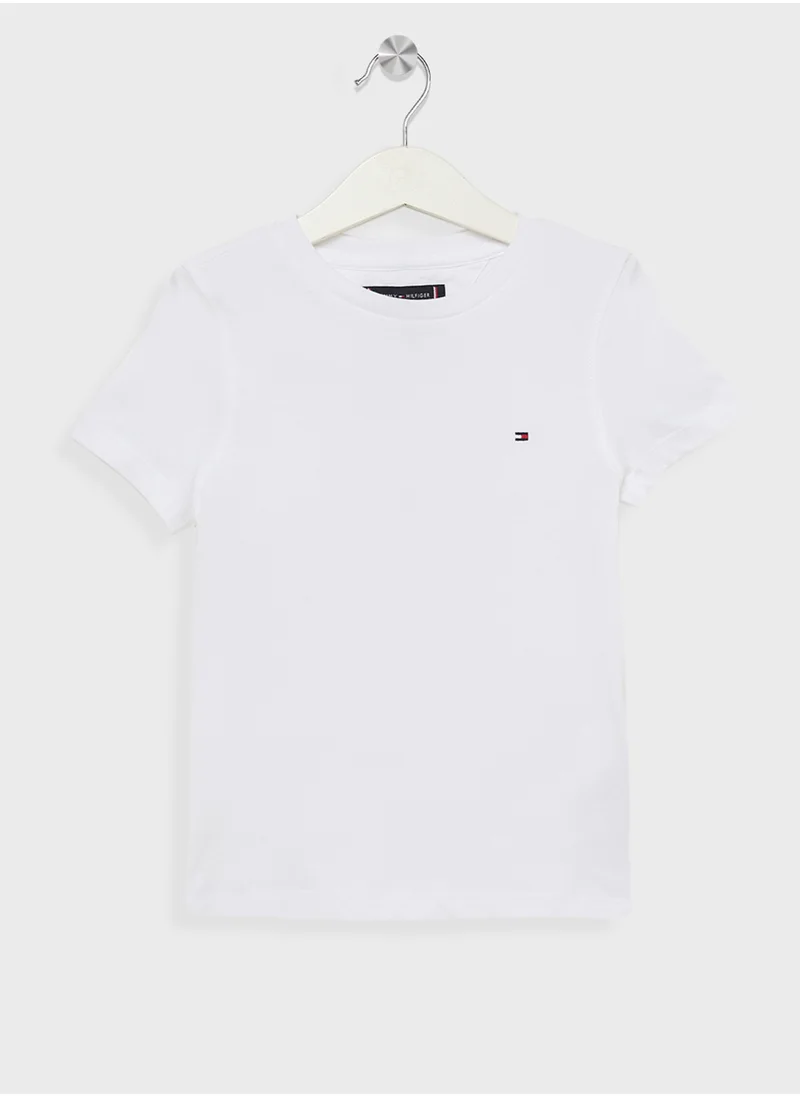 TOMMY HILFIGER Kids Crew Neck T-Shirt