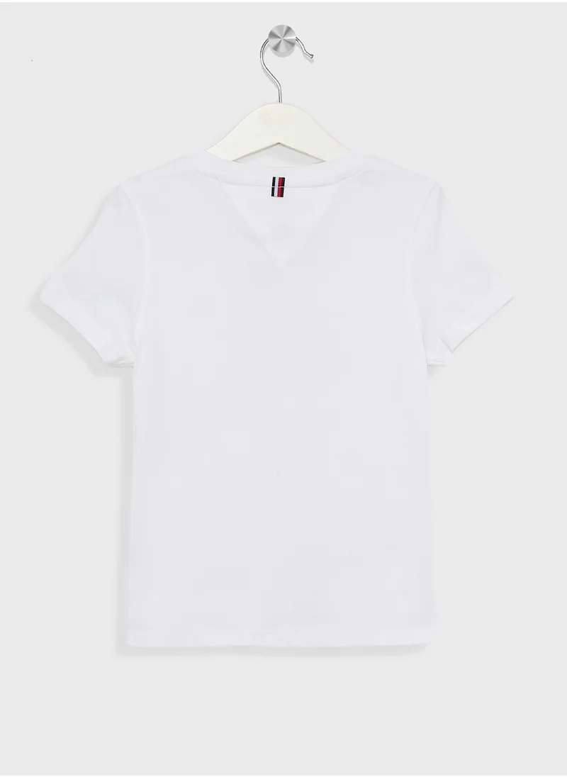 TOMMY HILFIGER Kids Crew Neck T-Shirt