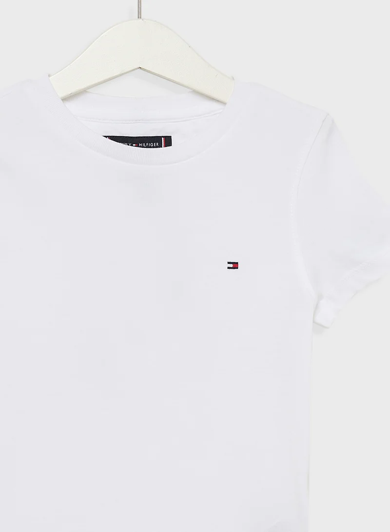 TOMMY HILFIGER Kids Crew Neck T-Shirt