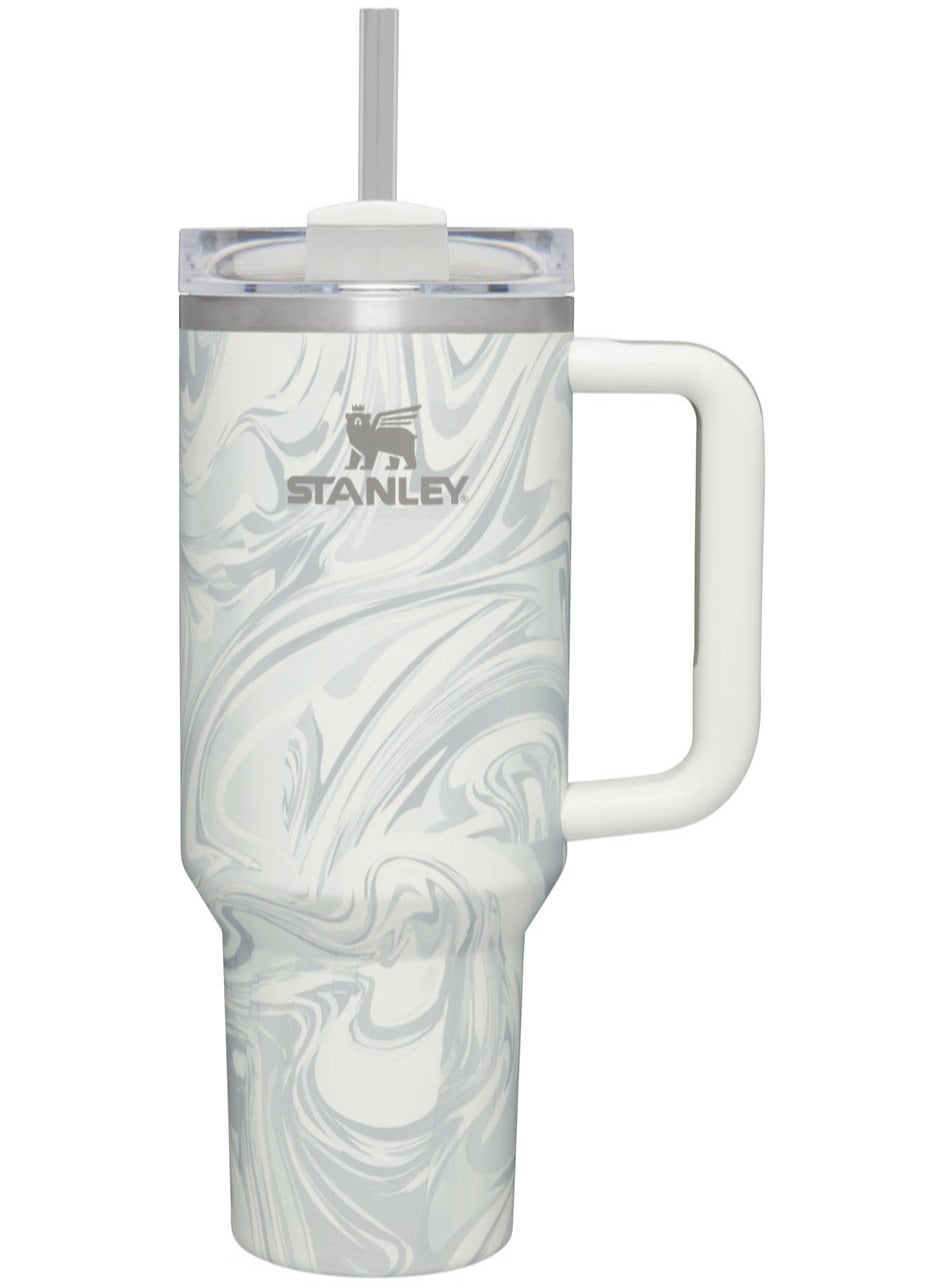 Stanley Stanley Quencher Stainless Steel Vacuum Insulated Tumbler with Lid and Straw for Water, Iced Tea or Coffee, Smoothie and More, 40 oz 