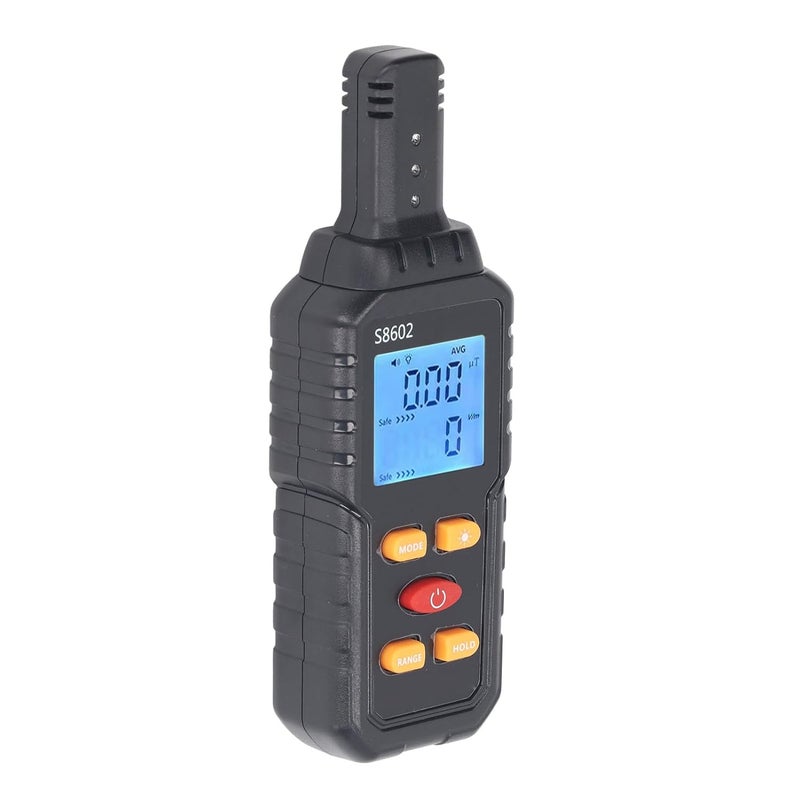 EMF Detector Meter for Home & Office – Electromagnetic Radiation Tester with LCD Display, AC Magnetic Field & Electric Field Measurement, Portable EMF Reader Compatible with Household Appliances - Image 5