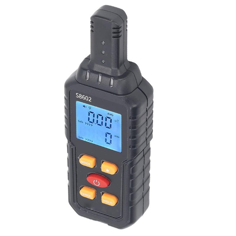 EMF Detector Meter for Home & Office – Electromagnetic Radiation Tester with LCD Display, AC Magnetic Field & Electric Field Measurement, Portable EMF Reader Compatible with Household Appliances - Image 1