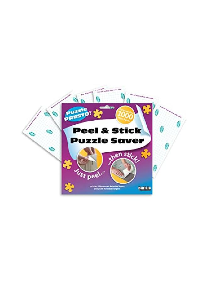 Buffalo Games Puzzle Presto! Peel & Stick Puzzle Saver: The Original And Still The Best Way To Preserve Your Finished Puzzle! - Image 5