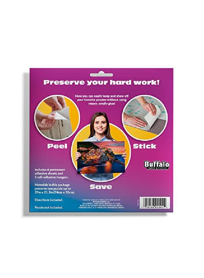 Buffalo Games Puzzle Presto! Peel & Stick Puzzle Saver: The Original And Still The Best Way To Preserve Your Finished Puzzle! - Image 3