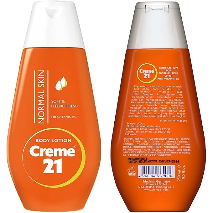 RAHA Creme 21 Body Lotion Germ Shield Lotion For Normal Skin - Image 3