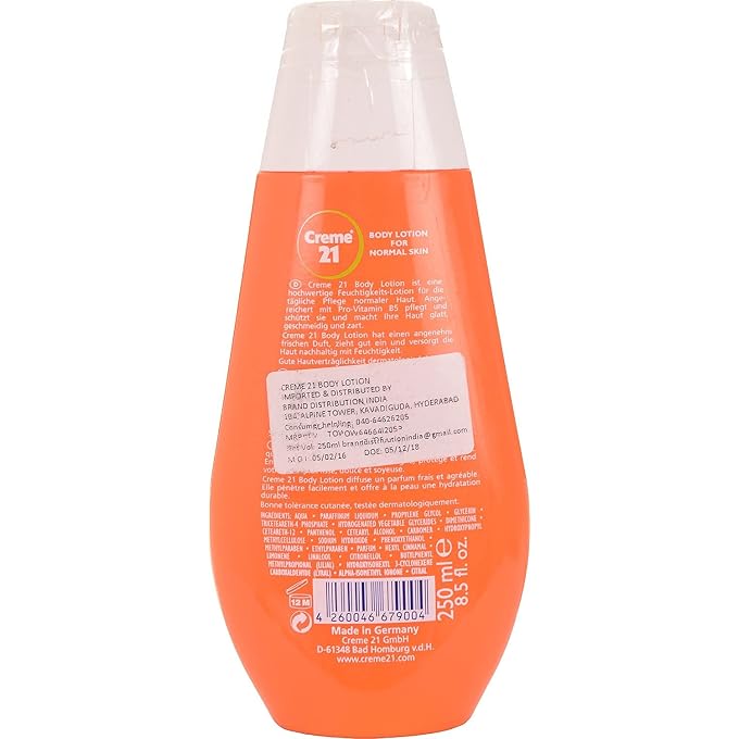RAHA Creme 21 Body Lotion Germ Shield Lotion For Normal Skin - Image 2
