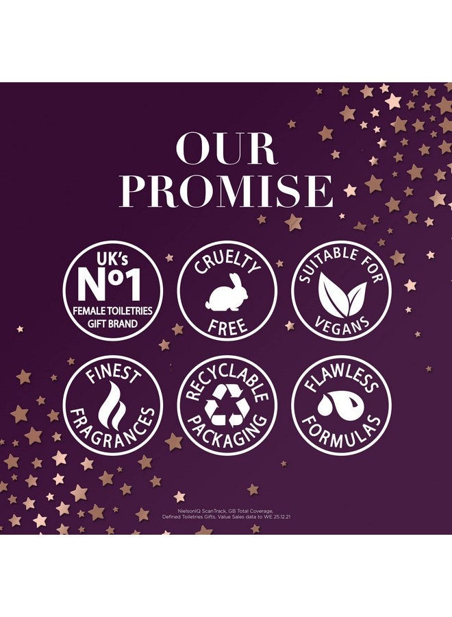 Baylis & Harding Gift Set for Women - Luxury Bath & Skincare - Moonlight Fig - 6-Pack - Image 4