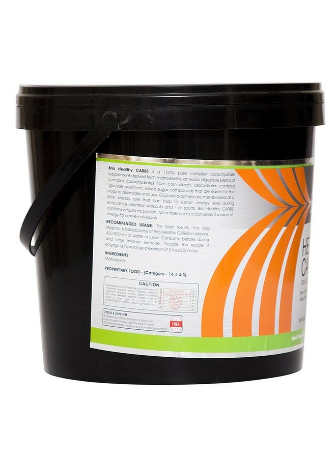 Brio Healthy Carbs 4Kg - 100% Pure Complex Carbohydrate | Easy to Digest | No Sugar & No Flavor Added - Image 3