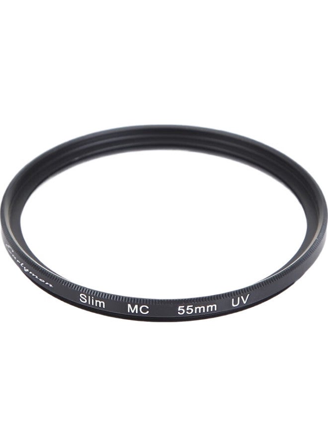 Earlymen Zaoxingke 55Mm Uv Filter, Ultra-Thin Multi-Layer Coated Filter For Mirrorless And Dslr Cameras, Compatible With Canon, Nikon D5600/Af-P18 Kit, Sony 16-70Z/28 - Image 3