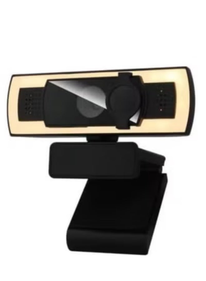 كاميرا ويب USB بدقة 1080P مع ميكروفون مدمج، مستشعر CMOS مكالمات فيديو واجتماعات أونلاين وبث مباشر - Image 4