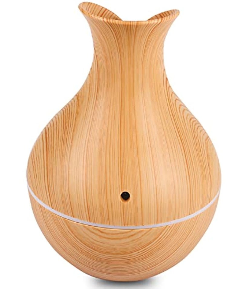 Finding Air Humidifier Purifier Aroma Diffuser Usb Led Rgb 7 Colors Portable (Bege) - Image 2