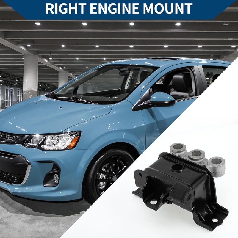 Hihaha No.95930076 Engine Motor Mount for Chevrolet Sonic 2012-2016 - Right Engine Mounting with Vibration Isolation - Image 3