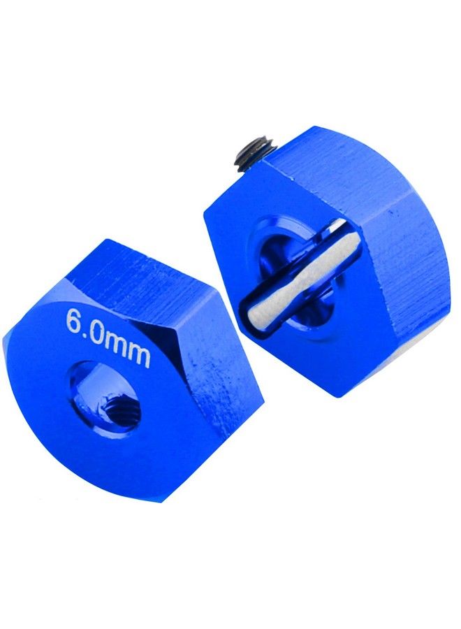 Hobbypark 14Mm Aluminum Wheel Hex Parts For Arrma 1/10 Granite 4X4 Big Rock Senton Replacement Of Ar310871 (Navy Blue) - Image 4
