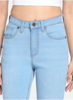 Dennis Lingo Indigo Boot Cut Jeans for Women - Cotton Blend, Stretchy  - Image 4