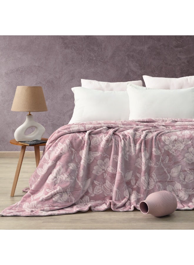 Morano Viva Blanket – Printed Model, 220x240 CM, Lightweight Ultra-Soft Polyester Throw with Elegant Finish, Stylish Colors,Warm and Cozy Blanket for Bed or Sofa - Image 2