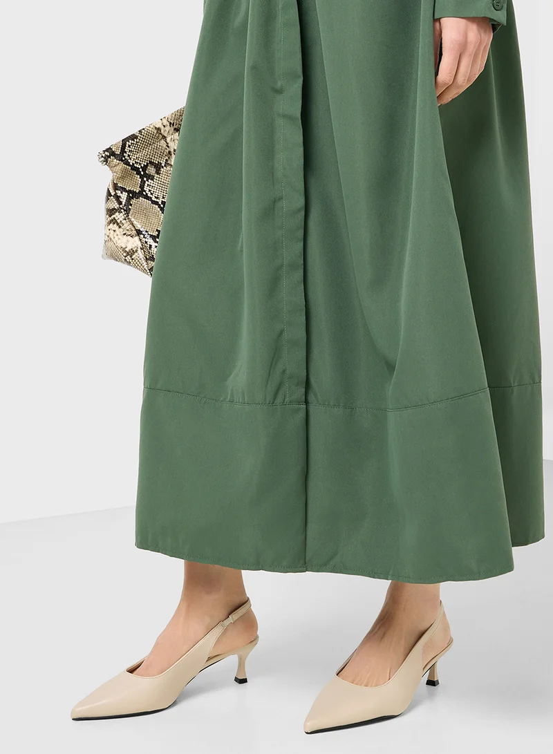 ELLA Low Heel Sling Back Pump