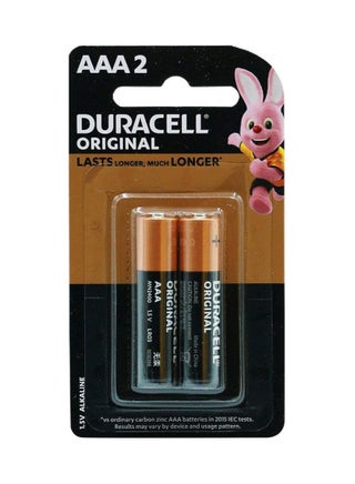 Duracell AAA 1.5V Alkaline Batteries LR03 MN2400 - Pack of 2 - Long Lasting Power - pzsku/Z2CBF327D6684A1CDDA29Z/45/1752231871/3ef44880-6c9d-4a1f-b382-f78e1bb414d7
