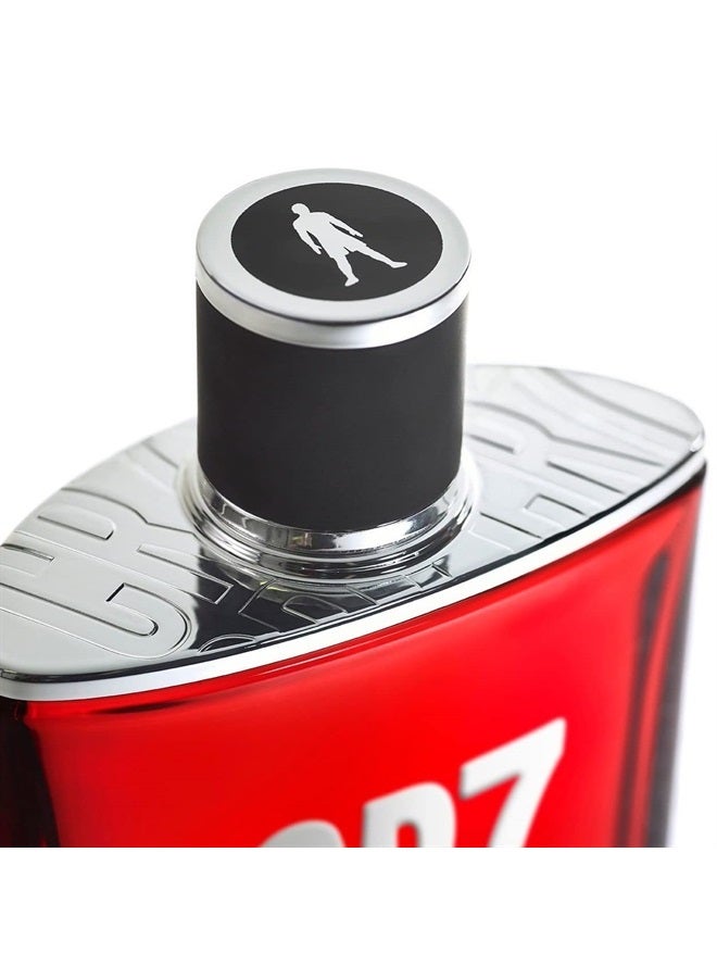 Cristiano Ronaldo CR7 Cristiano Ronaldo - Eau De Toilette Cologne Scent for Men - Woody, Musky Scent with Lavender, Cardamom, Tobacco, and Cedar - From Cristiano Ronaldo's Original Men's Fragrance Collection - 3.4 oz - Image 1