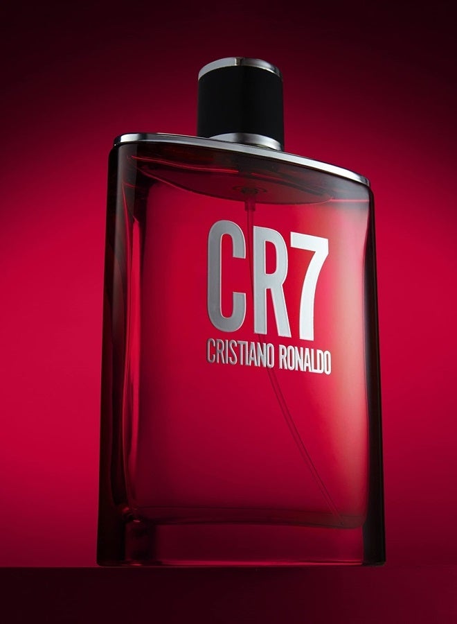 Cristiano Ronaldo CR7 Cristiano Ronaldo - Eau De Toilette Cologne Scent for Men - Woody, Musky Scent with Lavender, Cardamom, Tobacco, and Cedar - From Cristiano Ronaldo's Original Men's Fragrance Collection - 3.4 oz - Image 2