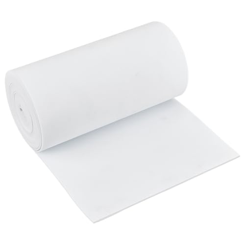 BENECREAT 1574 inch White EVA Foam Sheets Roll 78inch Wide Foam Seal Strips for Arts and Crafts Supplies Cosplay Costumes and House Decorations 2mm Thick - Image 1