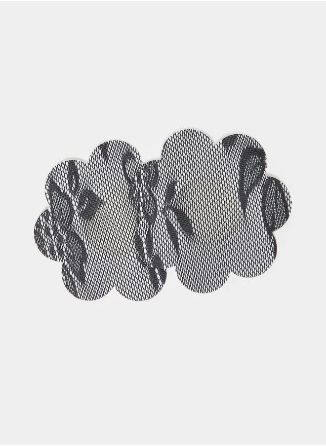 Styli Pack of 5 - Lace Flower Shape Nipple Covers