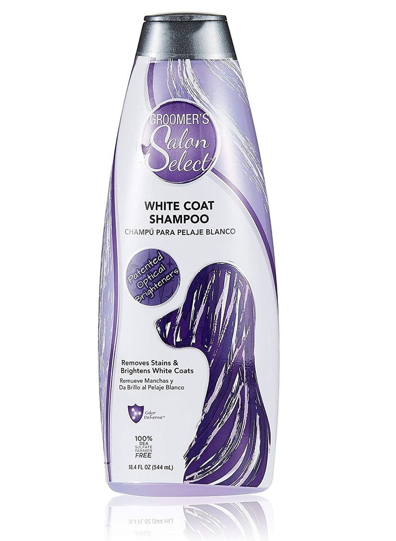 Groomers Salon Select White Coat Shampoo 544ml