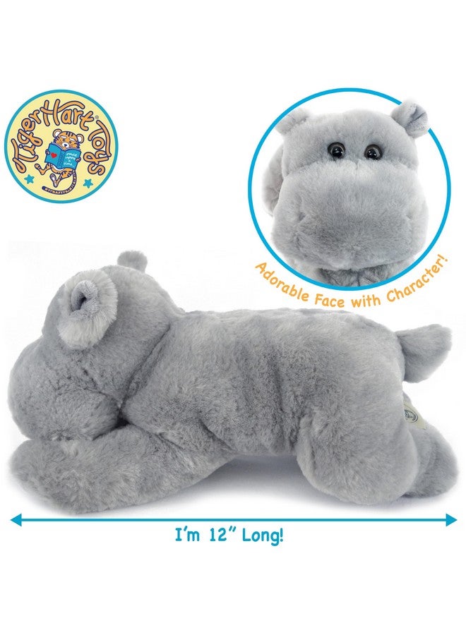 VIAHART Huck The Hippo - 12 Inch Stuffed Animal Plush - By Tigerhart Toys - Image 4