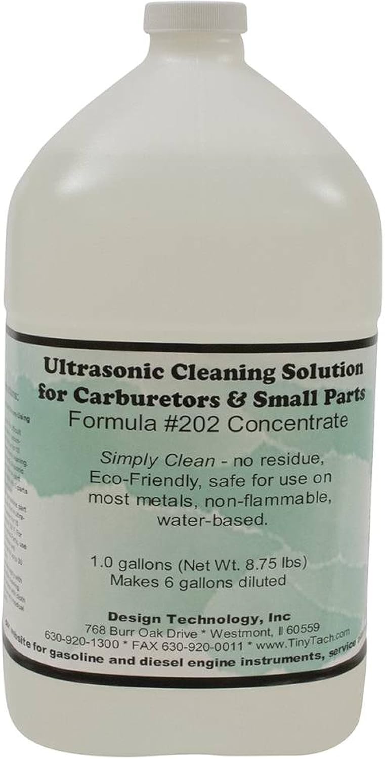 770-100 Ultrasonic Cleaning Solution Non-Flammable, Water Based, Safe for use on Most Metals, Eco-Friendly, No Residue