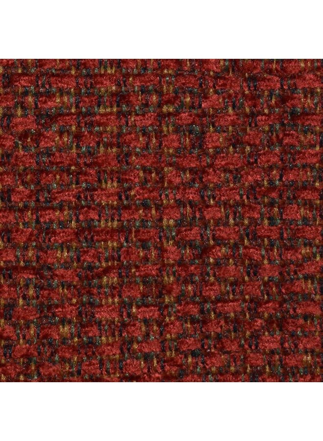 Klear Vu Tyson XL Gripper Non-Slip Extra Large Overstuffed Rocking Chair Pad Set, 17" x 17", Red - Image 5