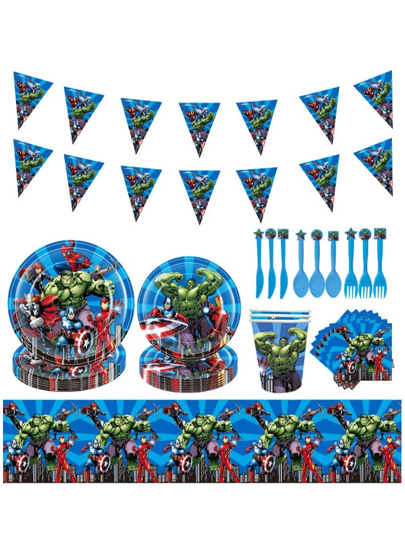 40-piece Avengers themed birthday party disposable supplies set  - Image 4