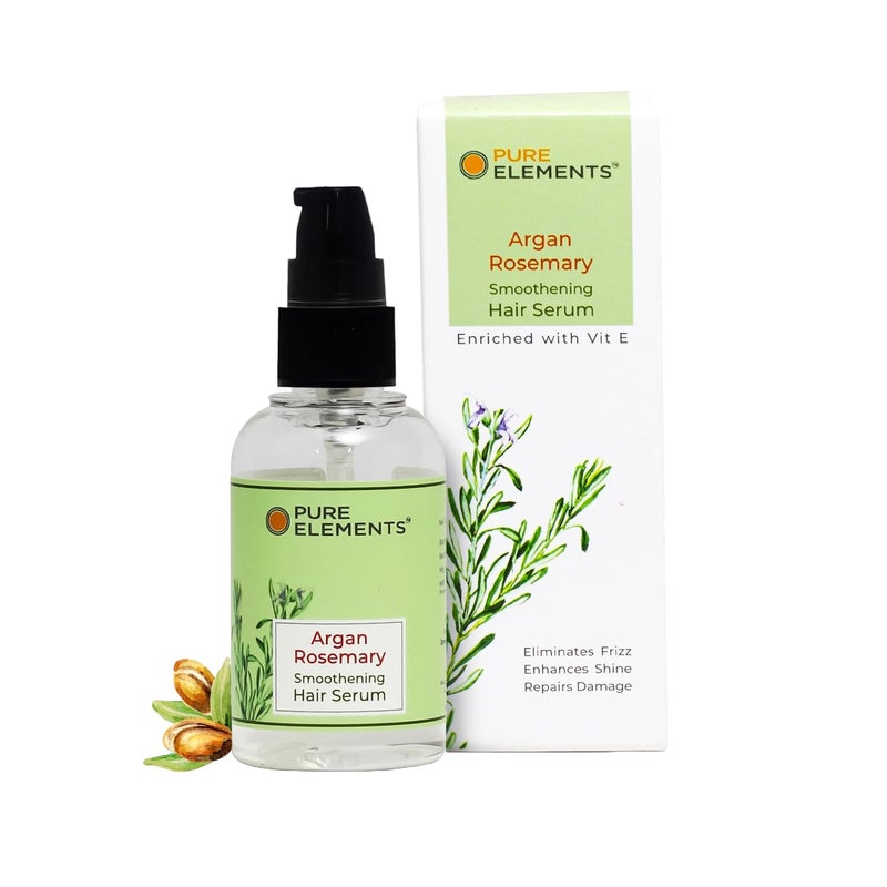 Pure Elements سيروم الشعر الناعم من PURE ELEMENTS بزيت الأركان وإكليل الجبل - Image 1