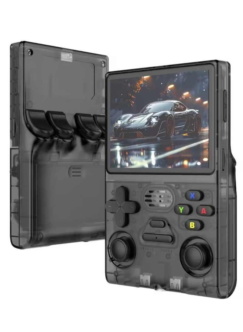 DIGI CORE M37 PRO Handheld Gaming Console with 64GB TF Card, Retro Portable Linux Game Console, 3.5 Inch IPS HD Screen, Dual Analog Sticks, 15000+ Classic Games Portable Game Console for Kids & Adults Black - Image 1