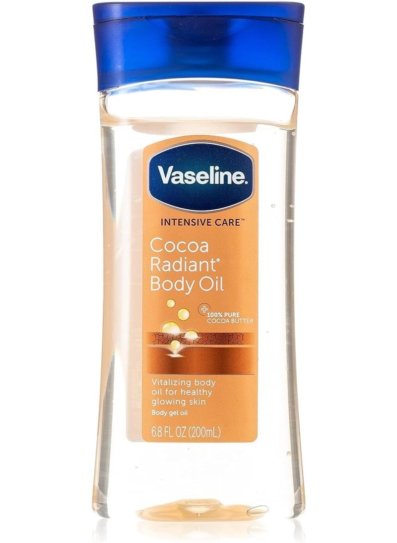 Vaseline Original Cocoa Oil – Cocoa Body Oil for Deep Hydration and Healthy Shine – Silky Smoothness and Intense Nourishment – ​​200ml - Image 1