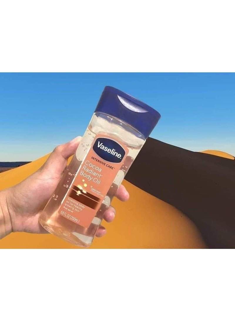 Vaseline Original Cocoa Oil – Cocoa Body Oil for Deep Hydration and Healthy Shine – Silky Smoothness and Intense Nourishment – ​​200ml - Image 4